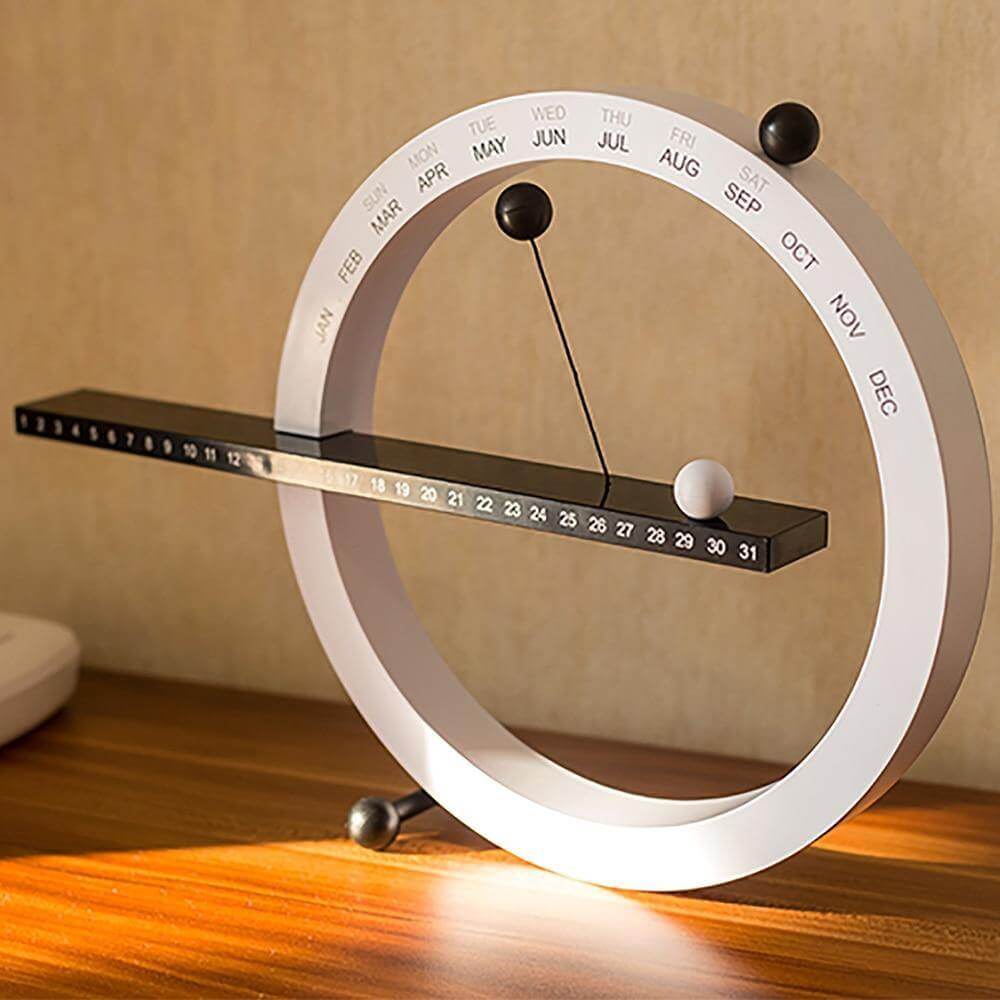 Flip Magnetic Manual Daily Desktop Calendar - MaviGadget
