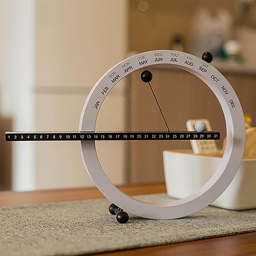 Flip Magnetic Manual Daily Desktop Calendar - MaviGadget