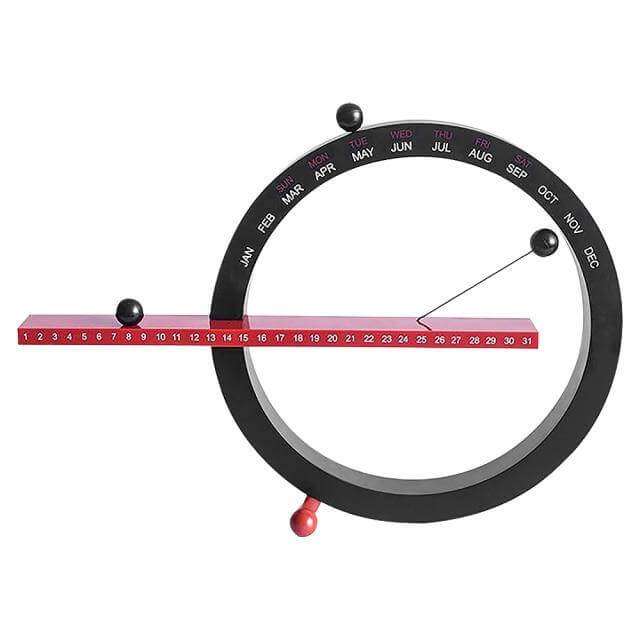 Flip Magnetic Manual Daily Desktop Calendar - MaviGadget