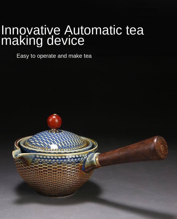 Unique Ceramic Moving Teapot Filter Set - MaviGadget