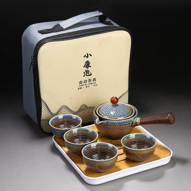 Unique Ceramic Moving Teapot Filter Set - MaviGadget