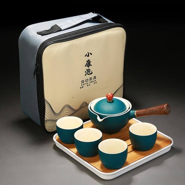 Unique Ceramic Moving Teapot Filter Set - MaviGadget