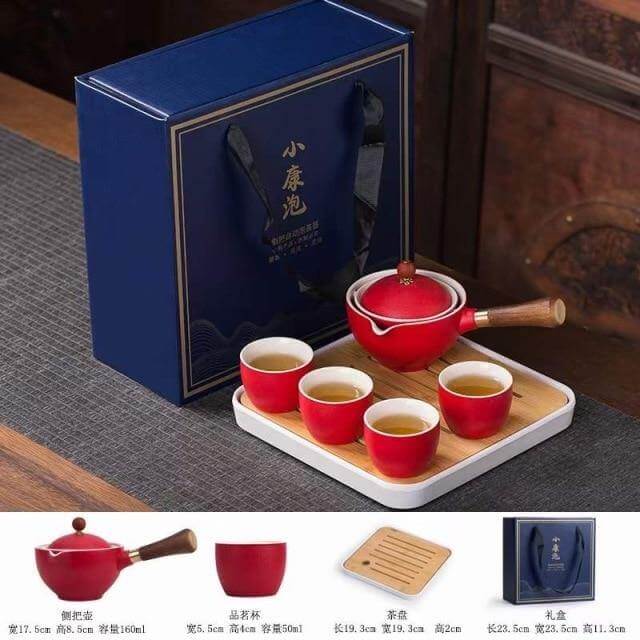 Unique Ceramic Moving Teapot Filter Set - MaviGadget