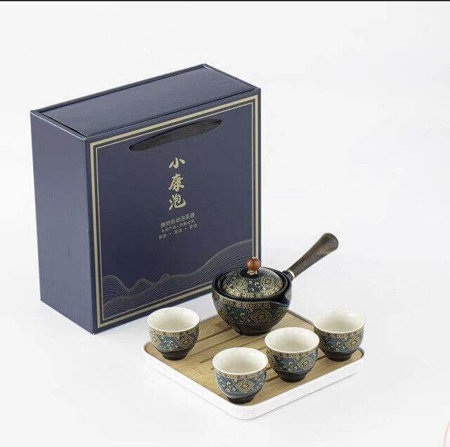 Unique Ceramic Moving Teapot Filter Set - MaviGadget