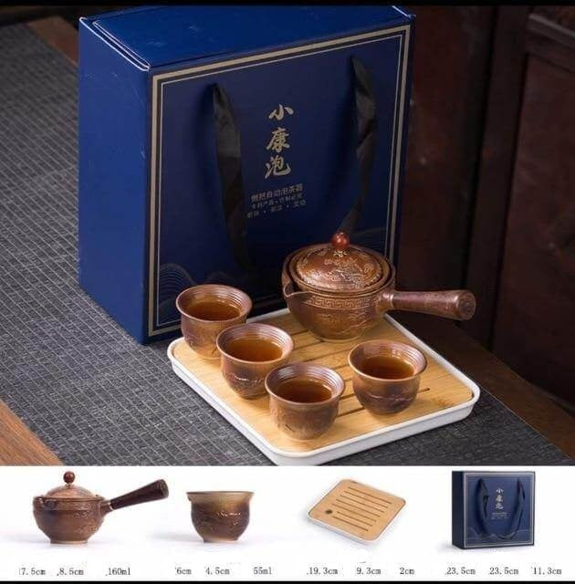 Unique Ceramic Moving Teapot Filter Set - MaviGadget