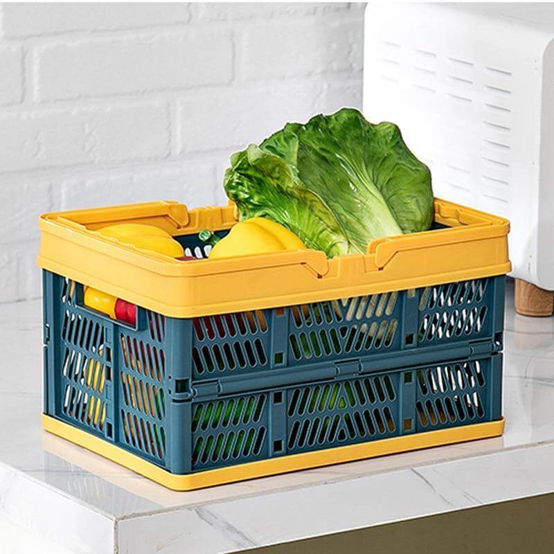 Foldable Easy Shopping Folding Basket - MaviGadget