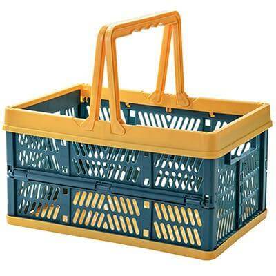 Foldable Easy Shopping Folding Basket - MaviGadget