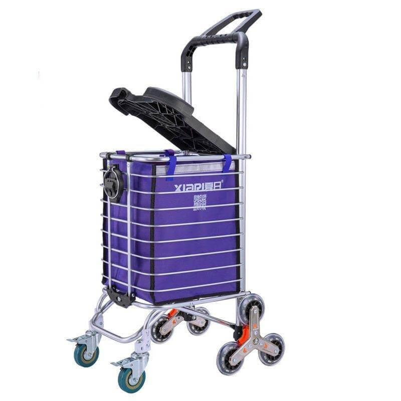 Easy Carry Climbing Wheeled Shopping Cart - MaviGadget