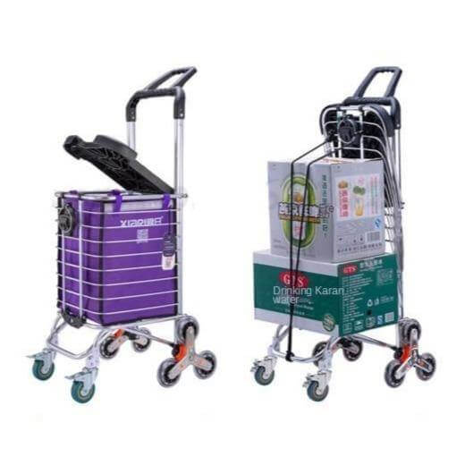 Easy Carry Climbing Wheeled Shopping Cart - MaviGadget