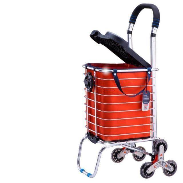 Easy Carry Climbing Wheeled Shopping Cart - MaviGadget
