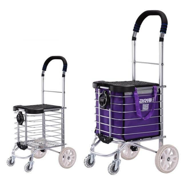 Easy Carry Climbing Wheeled Shopping Cart - MaviGadget