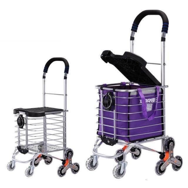 Easy Carry Climbing Wheeled Shopping Cart - MaviGadget