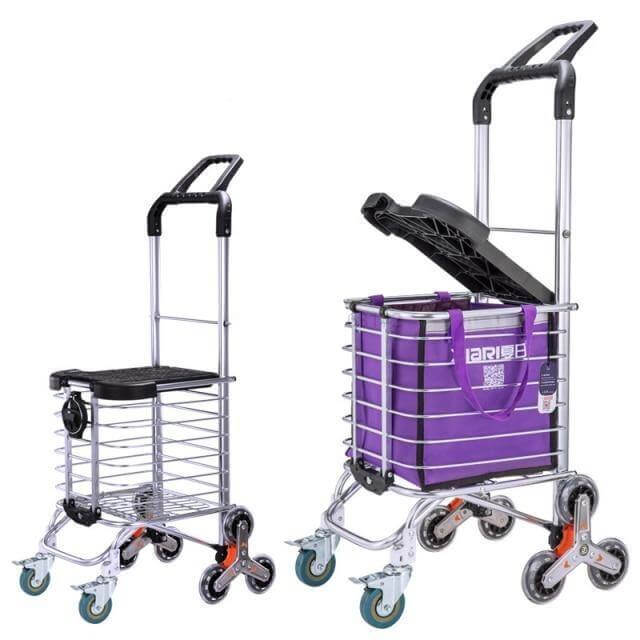 Easy Carry Climbing Wheeled Shopping Cart - MaviGadget