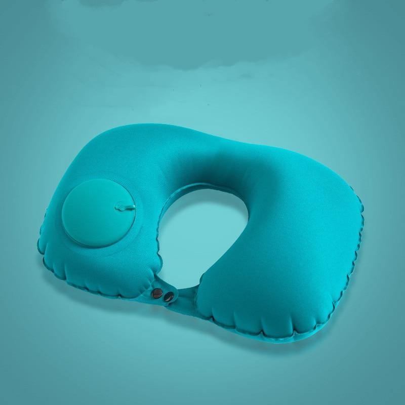 Inflatable Portable Comfy Travel Neck Pillow - MaviGadget