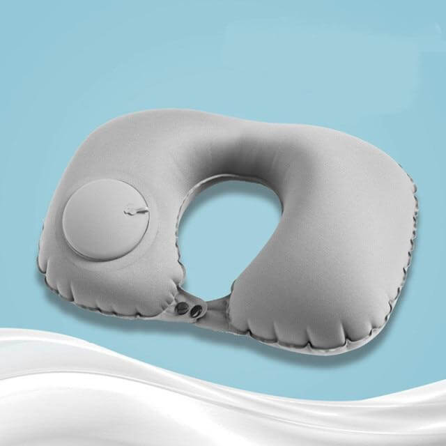 Inflatable Portable Comfy Travel Neck Pillow - MaviGadget