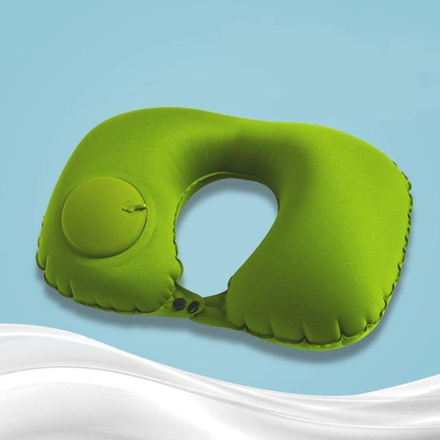 Inflatable Portable Comfy Travel Neck Pillow - MaviGadget