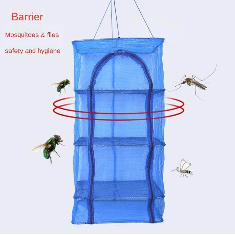 Foldable Multi-Layer Outdoor Fishing Net Rack - MaviGadget