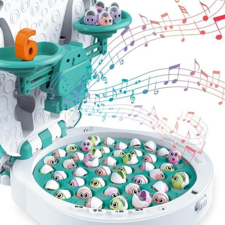 4in1 Magnetic Kids Fishing Game Educational Toy - MaviGadget