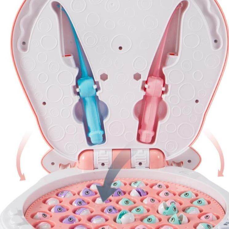 4in1 Magnetic Kids Fishing Game Educational Toy - MaviGadget