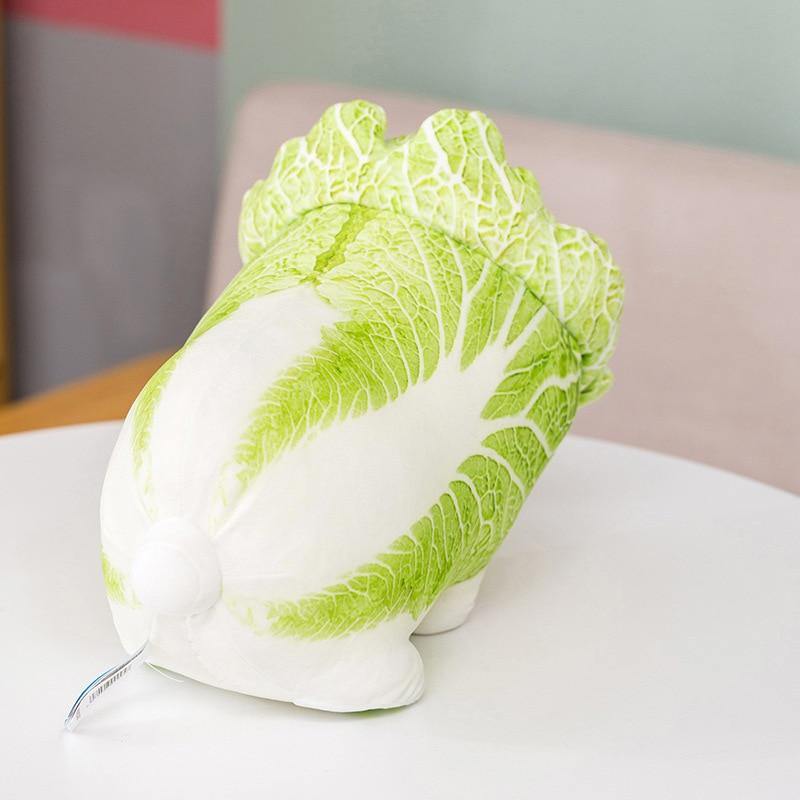 Cute Vegetable Cabbage Stuffed Dog  Pillow - MaviGadget