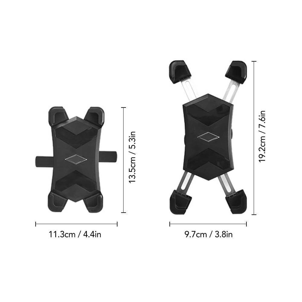 Adjustable 360 Automatic Bike Phone Holder - MaviGadget