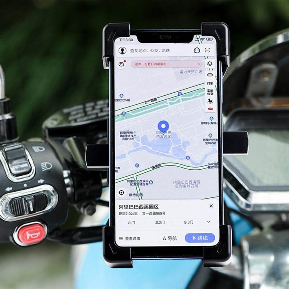 Adjustable 360 Automatic Bike Phone Holder - MaviGadget