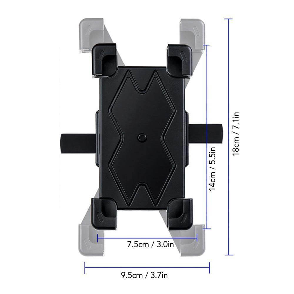 Adjustable 360 Automatic Bike Phone Holder - MaviGadget
