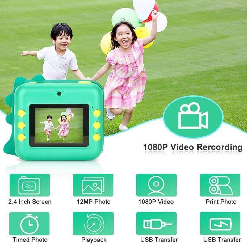 Pastel Instant Print Digital Camera Printer - MaviGadget