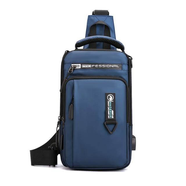 Waterproof USB Cross Body Shoulder Bag - MaviGadget