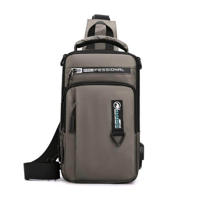 Waterproof USB Cross Body Shoulder Bag - MaviGadget