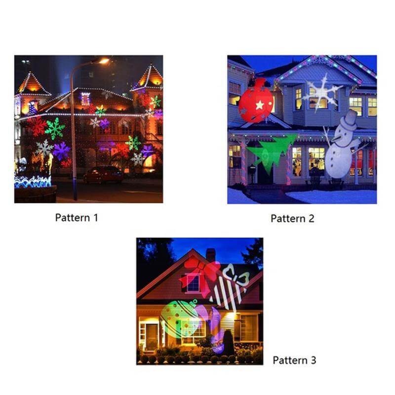 LED Halloween Decoration Landscape House Projector - MaviGadget