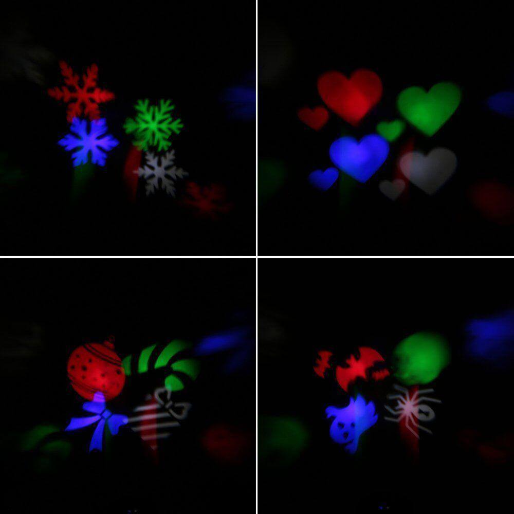 LED Halloween Decoration Landscape House Projector - MaviGadget
