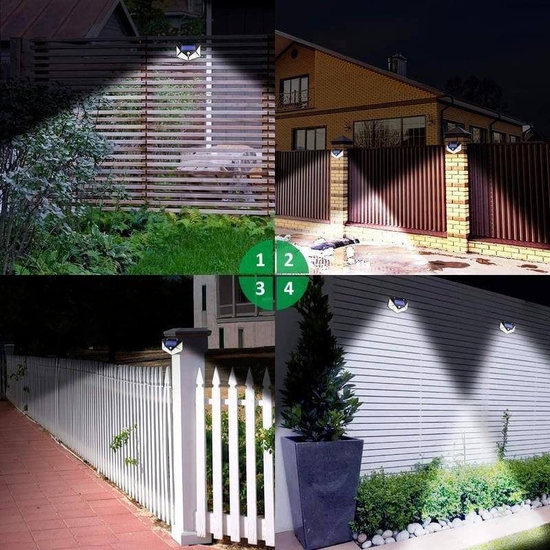 LED Outdoor Solar Light Wall Lamp - MaviGadget