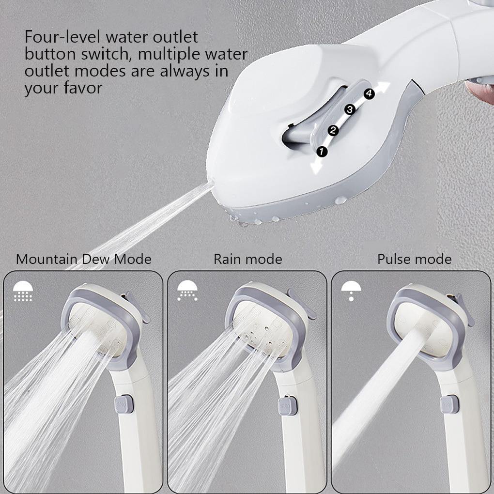 High Pressure Adjustable Rain Shower Head - MaviGadget