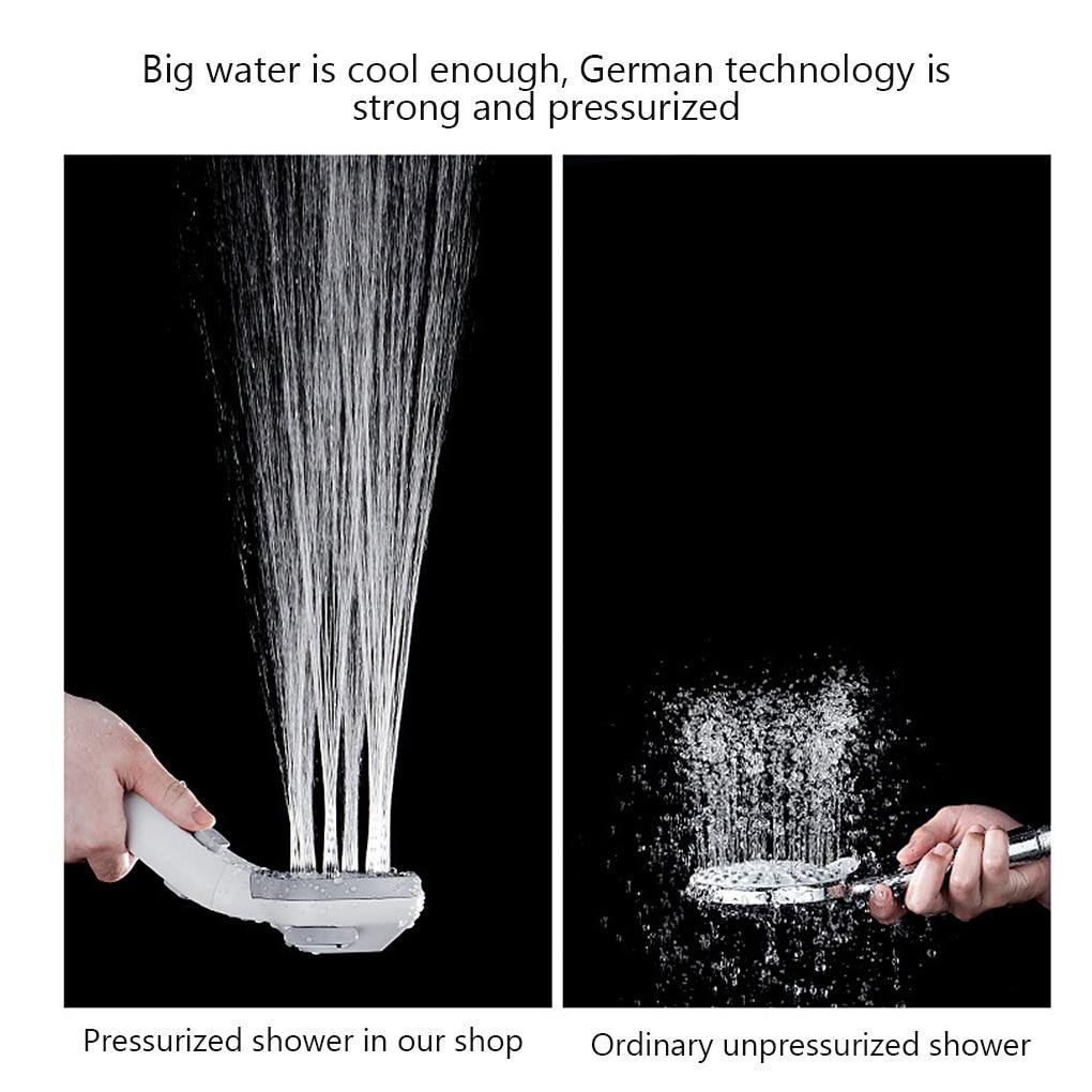 High Pressure Adjustable Rain Shower Head - MaviGadget