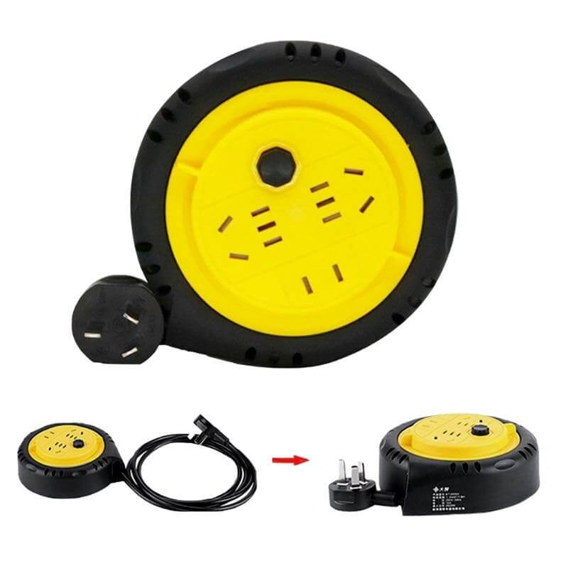 Portable Strip Roller Extension Cord - MaviGadget