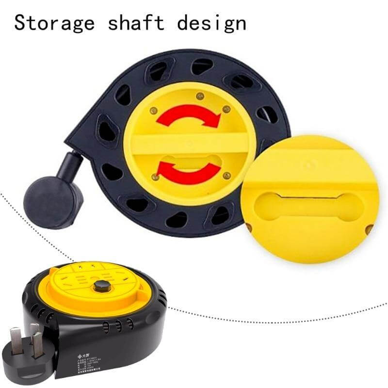 Portable Strip Roller Extension Cord - MaviGadget