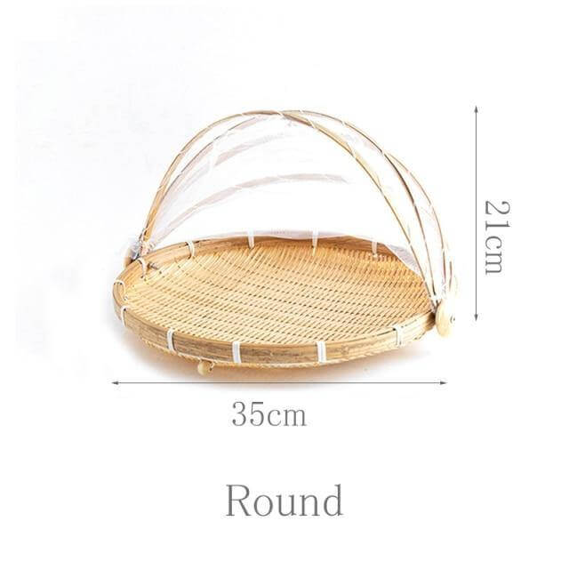 Anti-mosquito Food Serving Tent Basket Tray - MaviGadget
