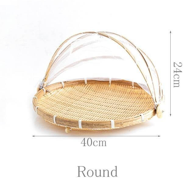 Anti-mosquito Food Serving Tent Basket Tray - MaviGadget