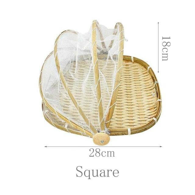 Anti-mosquito Food Serving Tent Basket Tray - MaviGadget