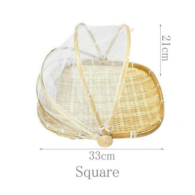 Anti-mosquito Food Serving Tent Basket Tray - MaviGadget