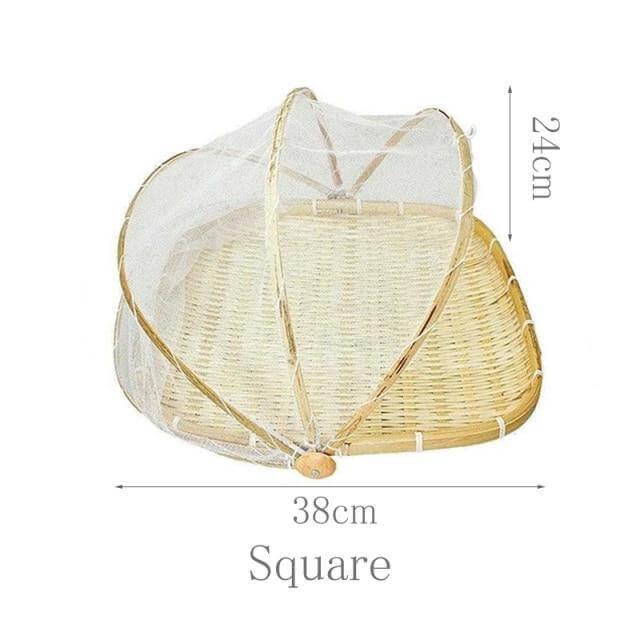 Anti-mosquito Food Serving Tent Basket Tray - MaviGadget