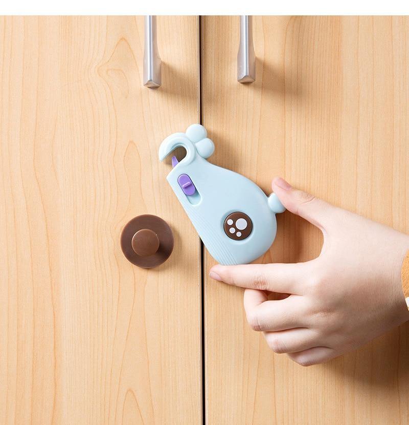 2PCS Baby Safety Cabinet Door Lock - MaviGadget
