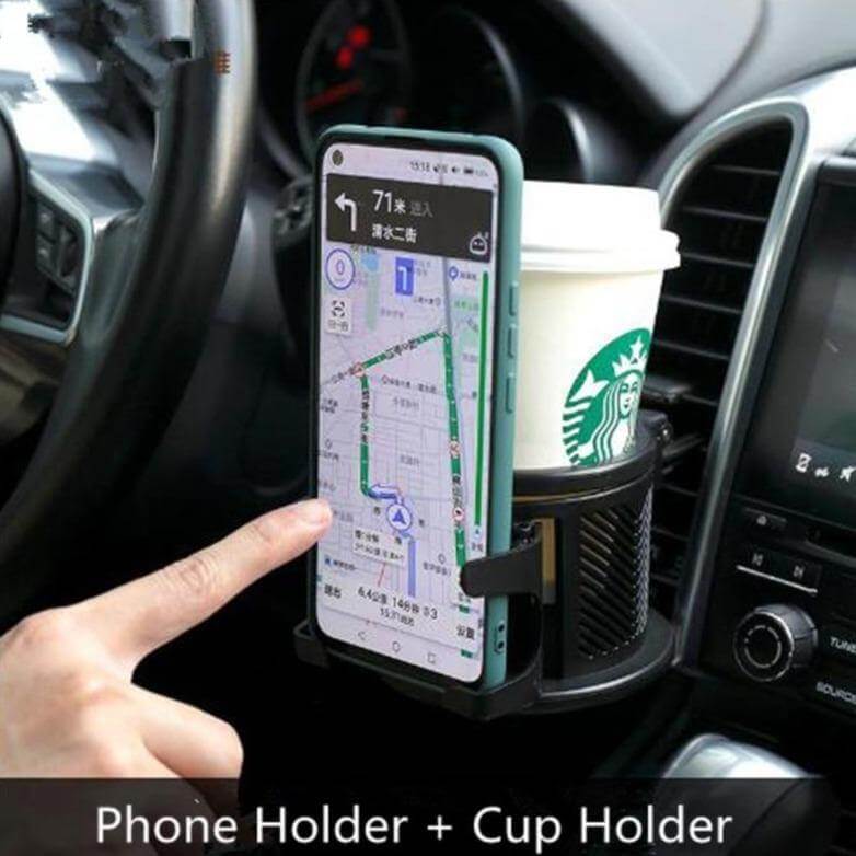 Multifunctional Car Multi-layer Cup Phone Holder - MaviGadget