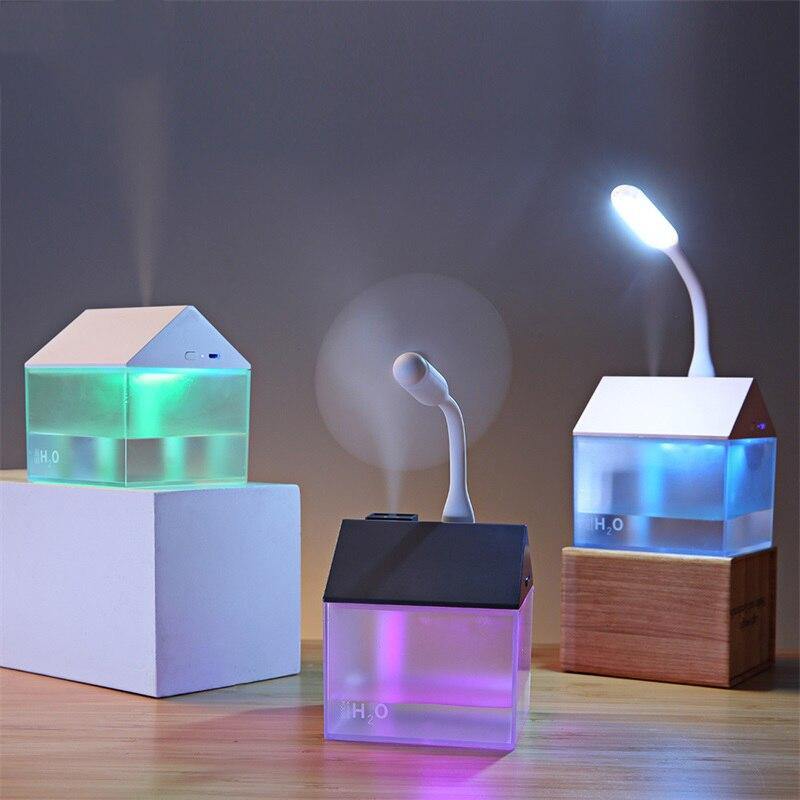 3In1 USB Ultrasonic Home Humidifier - MaviGadget