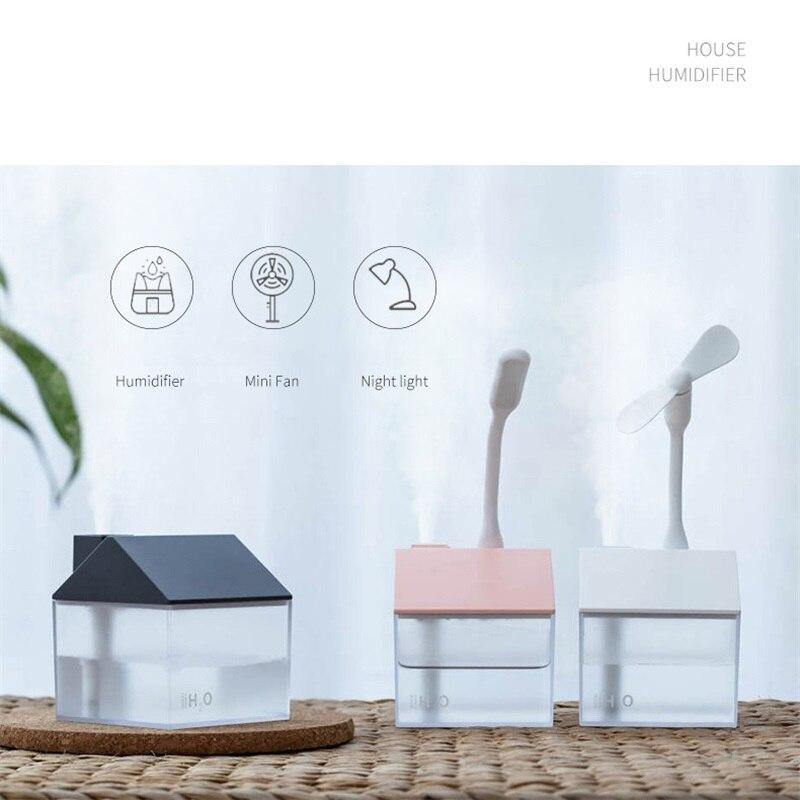 3In1 USB Ultrasonic Home Humidifier - MaviGadget