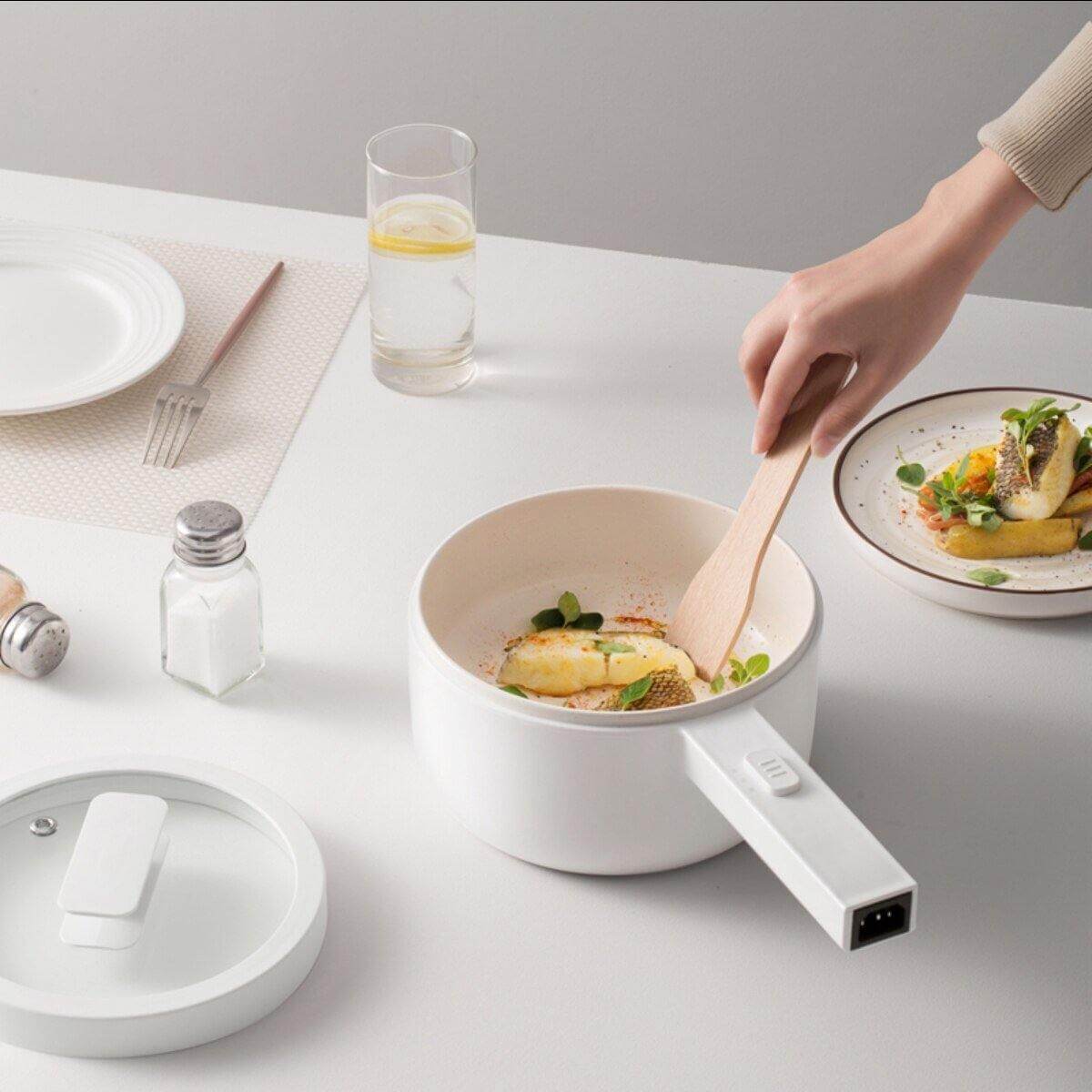 Japanese Non-stick Electric Ceramic Multifunctional Cooker - MaviGadget