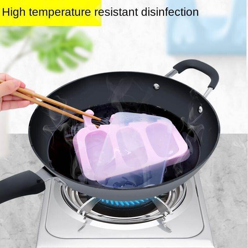 Silicone Cartoon Homemade Ice Cream Molds - MaviGadget