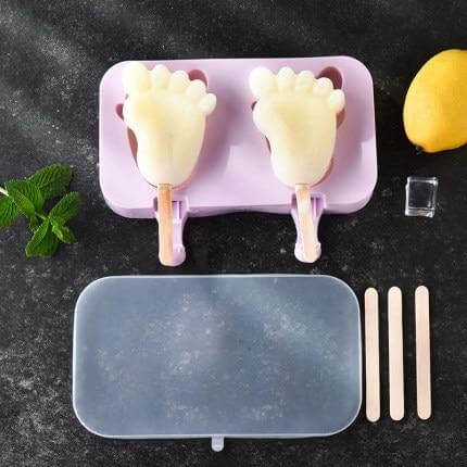 Silicone Cartoon Homemade Ice Cream Molds - MaviGadget