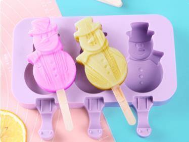 Silicone Cartoon Homemade Ice Cream Molds - MaviGadget